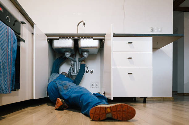 Professional Drain Cleaning technician working in Spring Hill, KS